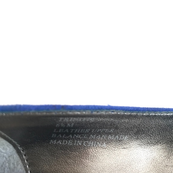 Steve Madden Trinitie Blue Suede Pumps - Picture 7 of 10